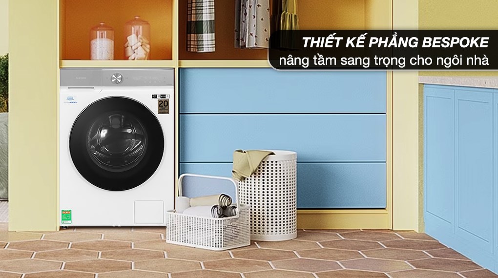 Máy Giặt Samsung Bespoke AI Inverter 14 Kg WW14BB944DGHSV